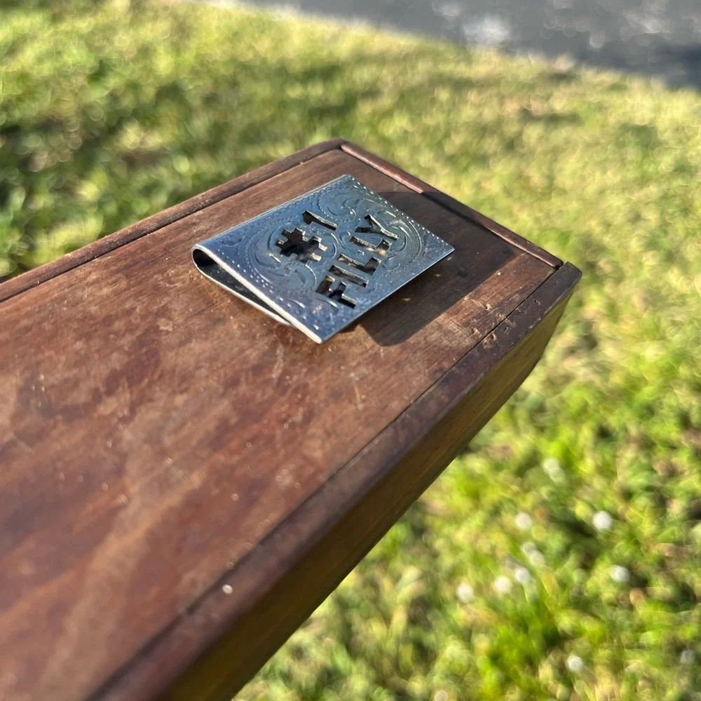 Alpaca Silver Money Clip